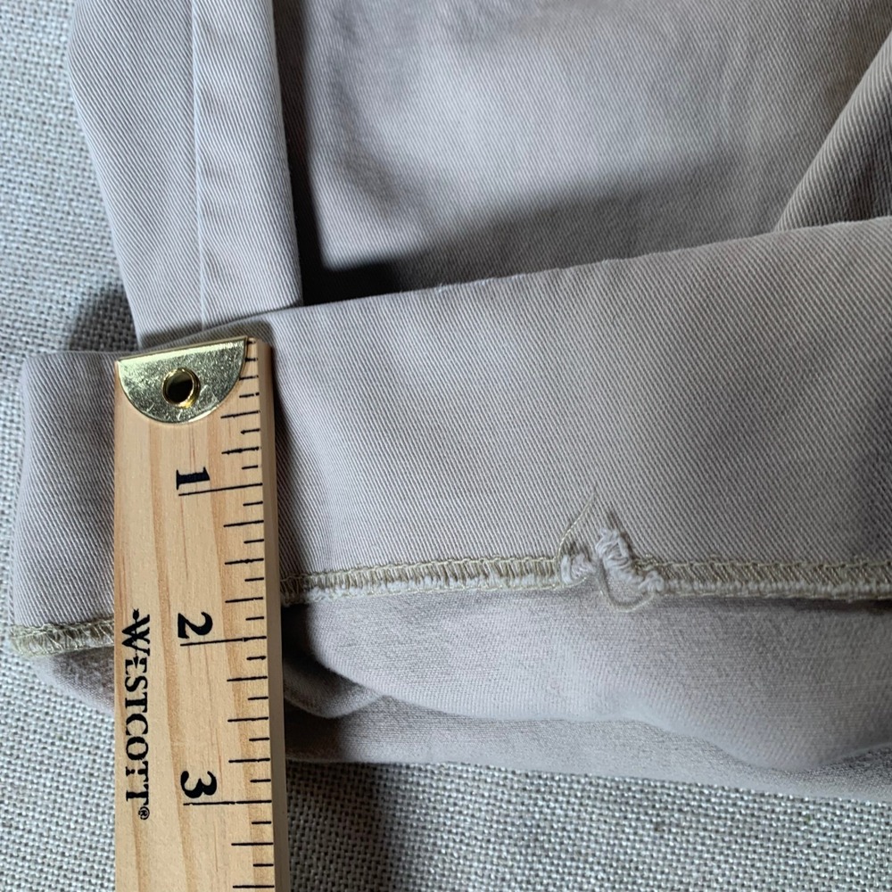 Polo Ralph Lauren Andrew Pant Mens 38x27 Pleated Chino Khaki Tan Cotton Trousers - Picture 7 of 11